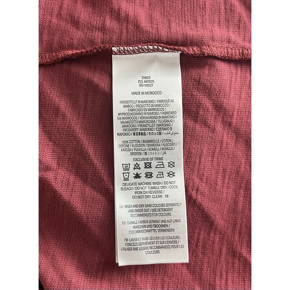 Boden Tilda Jersey T-Shirt Dress Rich Chestnut Coastal Minimalist Size 12R NWT - Picture 9 of 9